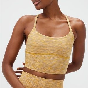 Outdoor voices flow crop top in color way sunset!